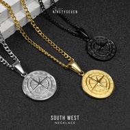 PROJECT NINETYSEVEN - South West Necklace - Anti-Rust Titanium Necklace for Men and Women
