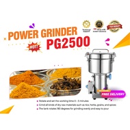 SG warranty, powder grinder PG2500, herbs grinder, spice grinder curry, curry mixer grinder, spice grinder, 2500gr