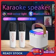 Wireless Bluetooth Speaker Karaoke Mini Portable Speaker Bluetooth Karaoke Speaker Entertainment With Mic Home Party Out