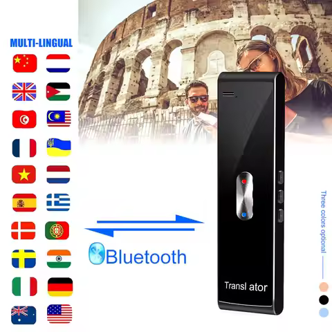 Accurate Translation And Rapid Response Multi-Languages T8S Translator Offline Bluetooth-Compatib Ca