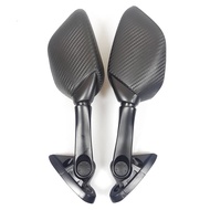 Nmax Side Mirror R25 Clear Mirror Short Stem Carbon