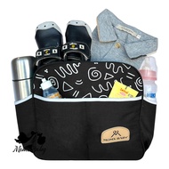 Moms Baby Tas Bayi Kecil Kenzie Series MBT3080 - Tas Popok Bayi