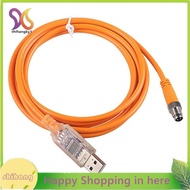 FT232R USB to M8 M8 Test Cable  FT232R USB to M8 4pin Aviation RS232 Serial Communication PLC Cable