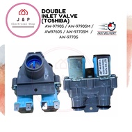 TOSHIBA Double Inlet Valve (AW-9790S / AW-9790SM /  AW9760S / AW-9770SM  /  AW-9770S ) [ READY STOCK
