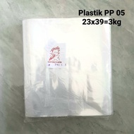 Thick pp plastic APOLLO 05 23x39 3kg contains 100 plastic bags Sealer for celebrations, snacks, snac