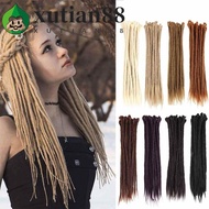 XUTIAN Hair Extension 20 Inch Reggae Braiding Dreadlocks Handmade Soft Braiding Hair