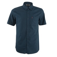 ELLE HOMME | Collar Shirt Short Sleeves caule style RUGULAR 3 Colors Navy Blue White Gray |Model- W8