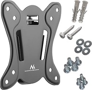 Maclean MC-715N TV Wall Mount OLED QLED LCD LED Monitor Plasma TV Bracket 13 Inch to 27 Inch VESA 75
