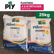 [25kg SET B ONLY] PLANTNEED A&B Fertilisers / Baja AB