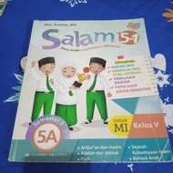Buku Salam Semester 1 5A kelas 5 bekas