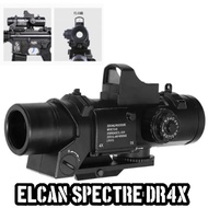 SCOPE Elcan spectre DR4X dummy zoom - SCOPE HOLOGRAPHIC ELCAN 4x zoom