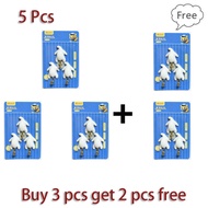 Cartoon Strong Adhesive Hook Multipurpose Self-Adhesive Hook No Drilling Non-Trace Hook Powerful Vis