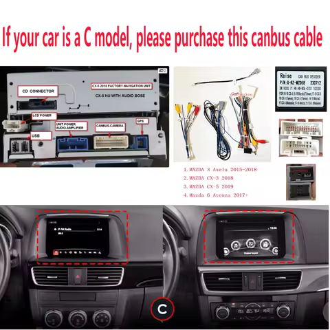 Android 16 carplay For Mazda CX 5 CX5 CX-5 2012 - 2016 Video Player Car Radio Multimedia Navigation 
