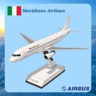 AIRBUS A320 Meridiana Airlines Commercial Airplane Paper Model