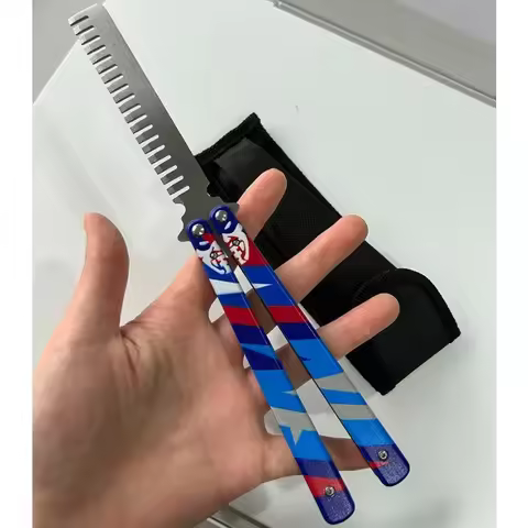 Valorant Weapon Melee YORU Butterfly Comb GO Vol 2 Game Peripheral 23cm Metal Samurai Sword Model We