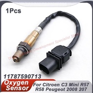 1PCS 11787590713 Lambda Oxygen O2 Sensor For Mini Cooper R57 R58 CITROEN BERLINGO PEUGEOT 2008 207 3