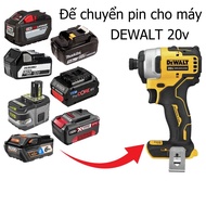 ( MTools ) Battery adapter for DEWALT 20v sliding battery (machine and battery not included)