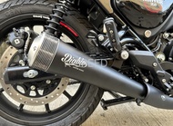 ท่อ J13 Slip on Royal Enfield Hunter 350 แบรนด์ Diabolus [ส่งจาก K-SPEED] (HT01)