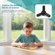 GPHA> Teacher Approved STEM C60 Fullerene Tensegrity Kit DIY 3D Assemble Sti Structure Physics Teach