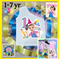 SissyTutu Ms Rachel Theme Tutudress 1-7 yrs old
