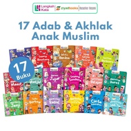 17 Islamic Illustrated Muslim Children's Manners & Morals Story Books for 2 3 4 Years Old Kindergart