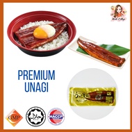 Unagi Kebayaki/Halal Japanese Unagi/Frozen Unagi/BBQ Eel Fish 160g+/-