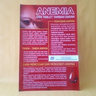 Disease Poster | Anemia Poster | Poster That Cause and How to Prevent Anemia | Health Poster