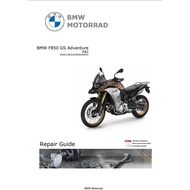 BMW F850 GS Adventure K82 2020 - 2025 Workshop Repair Service Manual