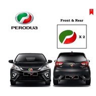 Perodua Bezza Epoxy Reflective Logo