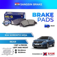 SANGSIN Brake Pad Front & Rear for Kia Sorento MQ4 2.5 2WD AWD 2.2D AWD 2023