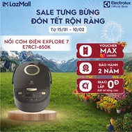 Nồi cơm điện Electrolux 1.8L E7RC1-650K - Màu đen - Nhiều chương trình nấu đa dạng - Bảo hành 2 năm 