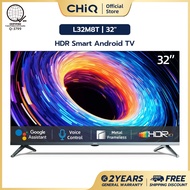 CHiQ 32 inch HDR LED Android 11 Smart TV - L32M8T Netflix Youtube Voice Control Frameless Dolby