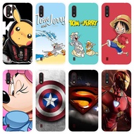 Samsung Galaxy A01 Case Soft Silicone TPU Cartoon Phone Case Samsung A 01 GalaxyA01 Casing Back Cove