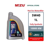 Mizu (1L) 5W-40 SP [Ester Formulated] Fully Synthetic Engine Oil [Free Sticker]API license toyota honda perodua proton n