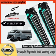 Nissan NV350 (1990-2024) Wiper New Upgrade Double Rubber Strip Car Wiper