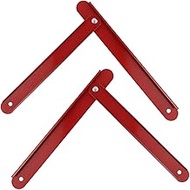 LC LICTOP Folding Staircase Hinge Attachment Thickened Iron Stepladder Hinge Reinforced Fixing Suppo