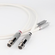 Pair QED OCC Silver Plated RCA TO XLR Balanced Female Audio Intercconnect Cable HIFI Analogue Cable
