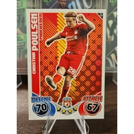 Christian Poulsen Card Topps Match Attax 2010/2011 (Liverpool) (10/11)