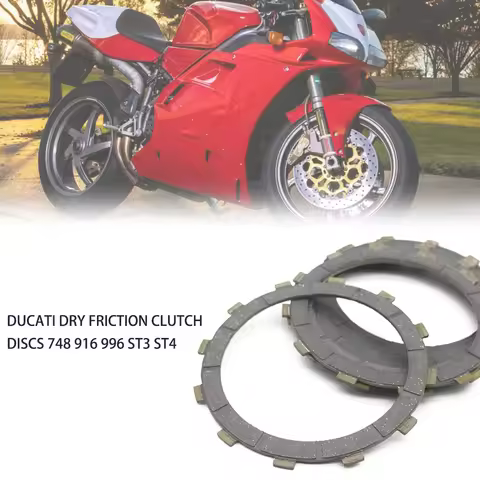 Friction Clutch Plates Discs For Ducati 748 916 996 ST3 ST4 M900 S4 S4R DS1000 M1000 999 796 803 109