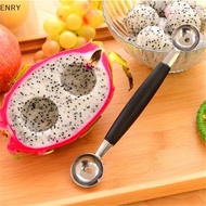EN Fruit Melon Baller Spoon Ice Cream Scoop Watermelon Slicer Tools Melon Cutter SG