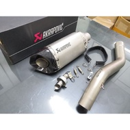 Kawasaki zx6r ZX6R 2009-2014 akrapovic ekzos exhaust plug n play