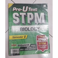 (Second hand) STPM Biology Sem 1 Text book