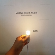 3 watt led bulb with E27 E14 fitting clear milkBENING decor