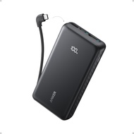 Anker Zolo Powerbank 20000mAh 10000mAh 22.5W Fast Charging Power Bank with Built-in USB-C Cable A110