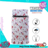 READY STOCK Washing Machine Cover, 9-12kg Top Load Cover Washing Machine