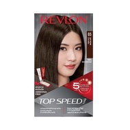 Revlon Top Speed  (No.65 Dark Brown) เรฟลอน ท็อป สปีด ยาย้อมผม ครีมเปลี่ยนสีผม ( No.65 น้ำตาลเข้ม)