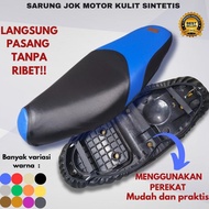 Bozman Premium Synthetic Leather Motorcycle Seat Cover Promo COD