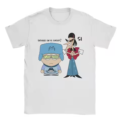 CA7RIEL & Paco Amoroso Papota Tour (8) T Shirt for Men 100% Cotton Awesome T-Shirt O Neck Tee Shirt 