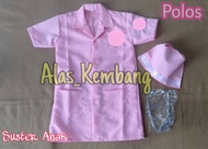 Nurse Professional Uniform Children's Nurse Costume Children's Nurse Uniform/