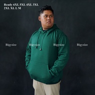 Jumbo Hoodie Jacket S, M, L, XL, XXL, 3XL, 4XL, 5XL, 6XL Men Women Cool Plain Big Size Hoodies